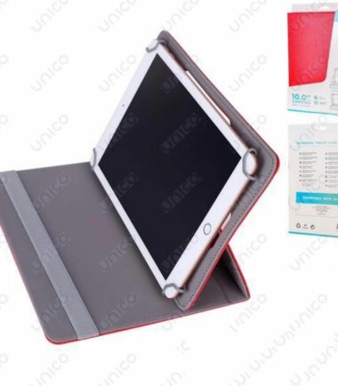 Custodia a libro Universale per Tablet da 10" Rossa