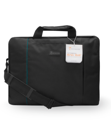 TECHMADE BORSA PER NOTEBOOK IN NYLON 15.6 BLACK/BLUE