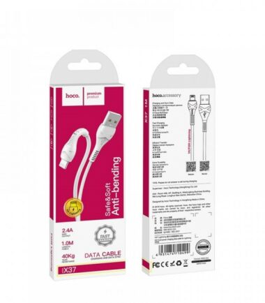 CAVO USB HOCO X37 LIGHTNING PER IPHONE BIANCO