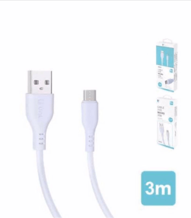 Cavo Usb Micro Usb da 3 Metri Unico