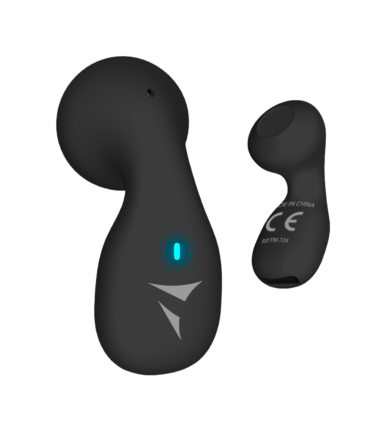 TECHMADE AURICOLARE SINGOLO TM-724-BK NERO