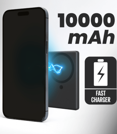 TECHMADE POWERBANK SLIM 10000mah WIRELESS MAGNETICO PD 22.5 W