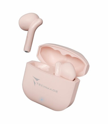 TECHMADE AURICOLARI SENZA FILO CON BOX DI RICARICA TM-XM201-PK