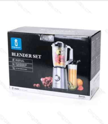 AIGOSTAR FRULLATORE PORTATILE PER FRUTTA E VERDURA 350W GRIGIO