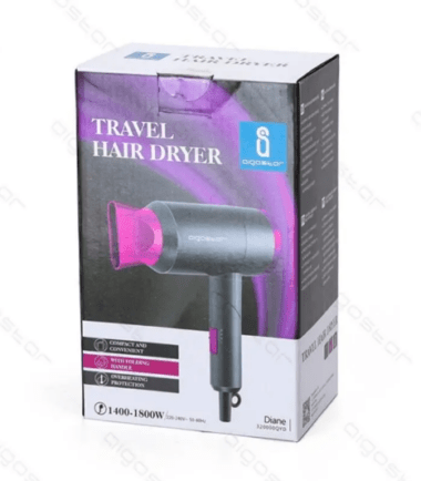 AIGOSTAR TRAVEL HAIR DRYER 1400-1800W VDE/DIANE