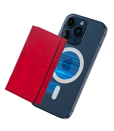 ETRES SMART WALLET CLASSIC RED COLOR