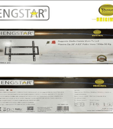 Staffa fissa per Tv da 26" a 63"