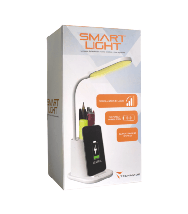 TECHMADE LAMPADA DA TAVOLO CON RICARICA WIRELESS